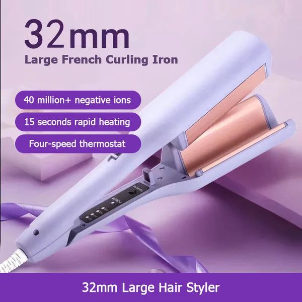 2 Barrel Ionic Wavy Hair Curler