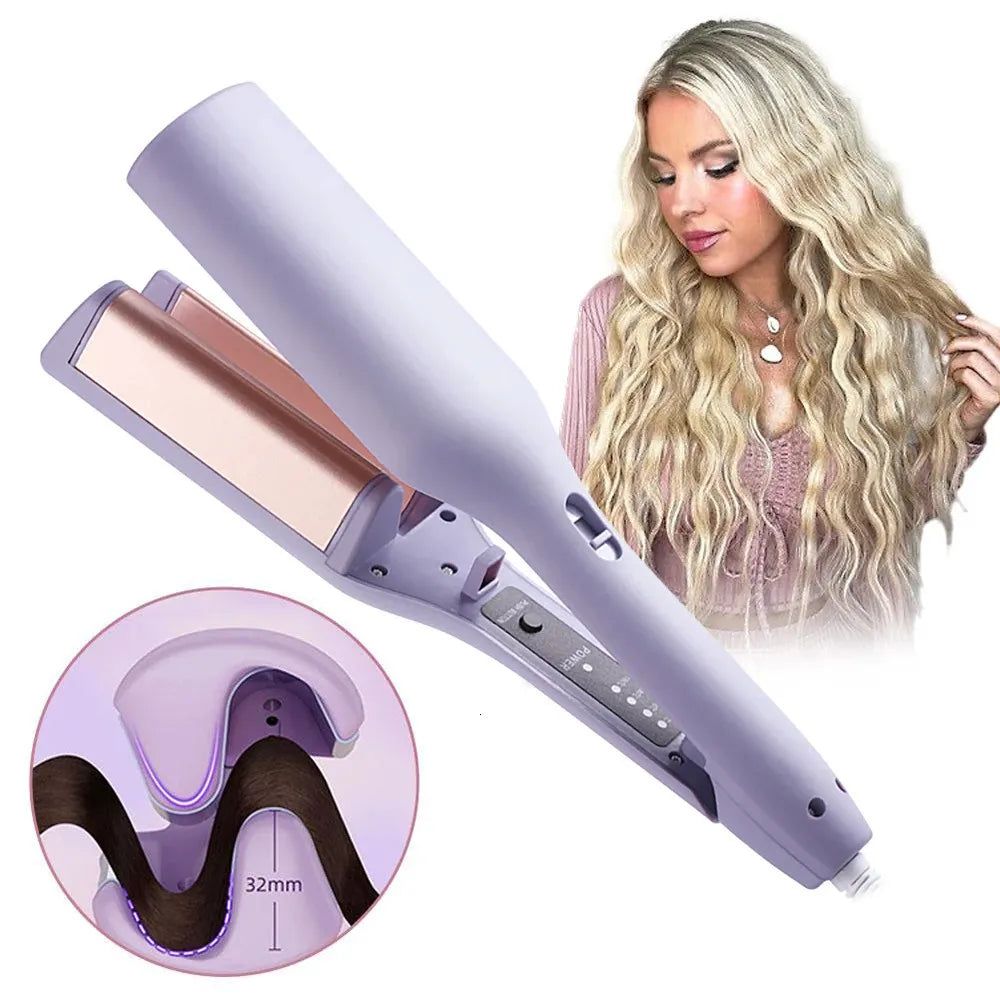 2 Barrel Ionic Wavy Hair Curler