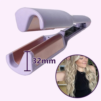 2 Barrel Ionic Wavy Hair Curler