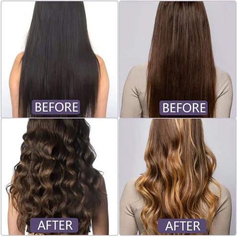 2 Barrel Ionic Wavy Hair Curler