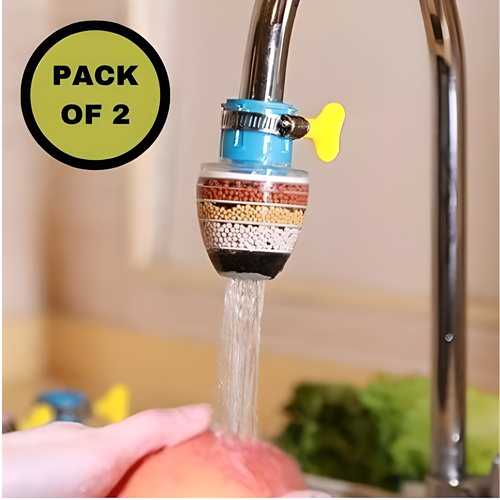 Faucet Tap Water Clean Purifier Filter(Pack of 2)